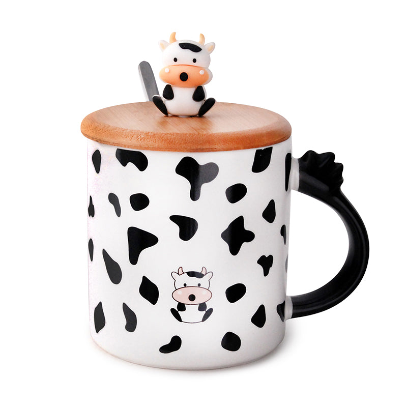 Cow Mug & Spoon