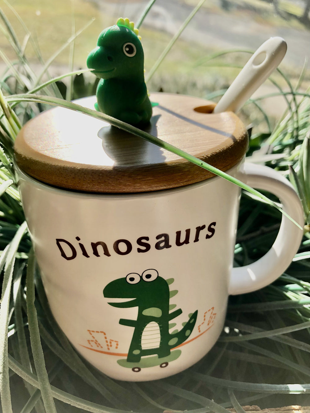 Dinosaur Mug & Spoon