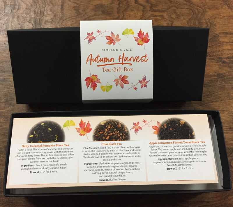 Autumn Harvest Tin Gift Box - 3 types - WS