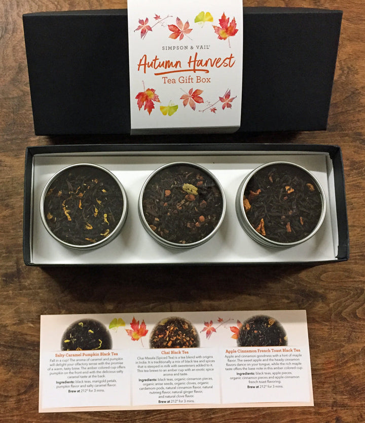Autumn Harvest Tin Gift Box - 3 types - WS