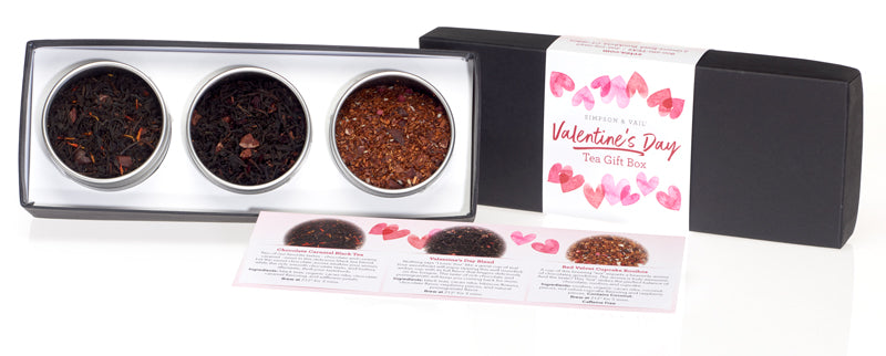 Valentine's Day Tea Tin Gift Box - 3 types - WS