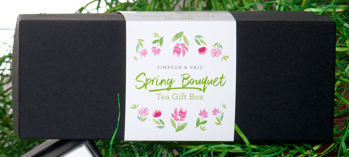Spring Bouquet Tea Tin Gift Box - 3 types - WS
