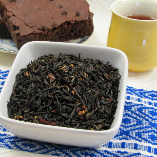 Cinnamon Chocolate Brownie Organic Black Tea - WS