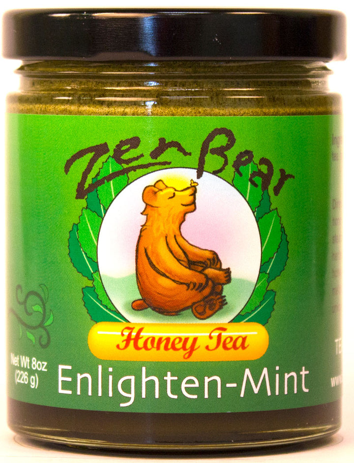 Zen Bear Honey, 8 oz jar