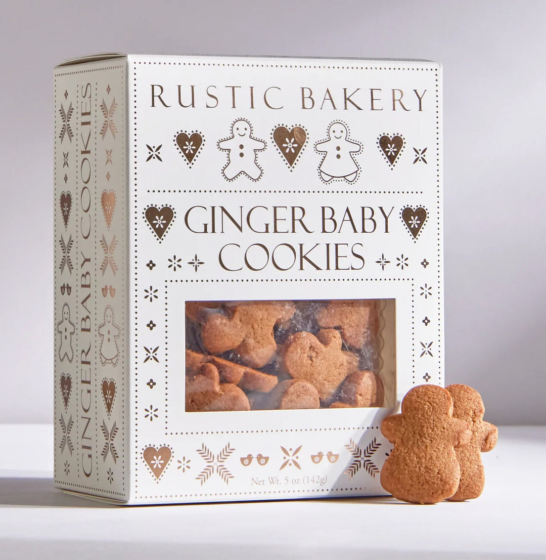 Rustic Bakery Ginger Baby Cookies, 5oz box