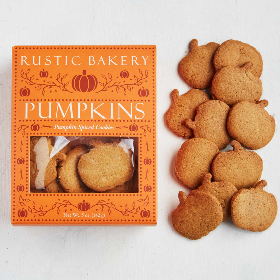 Rustic Bakery Pumpkin Spice Cookies, 5oz box