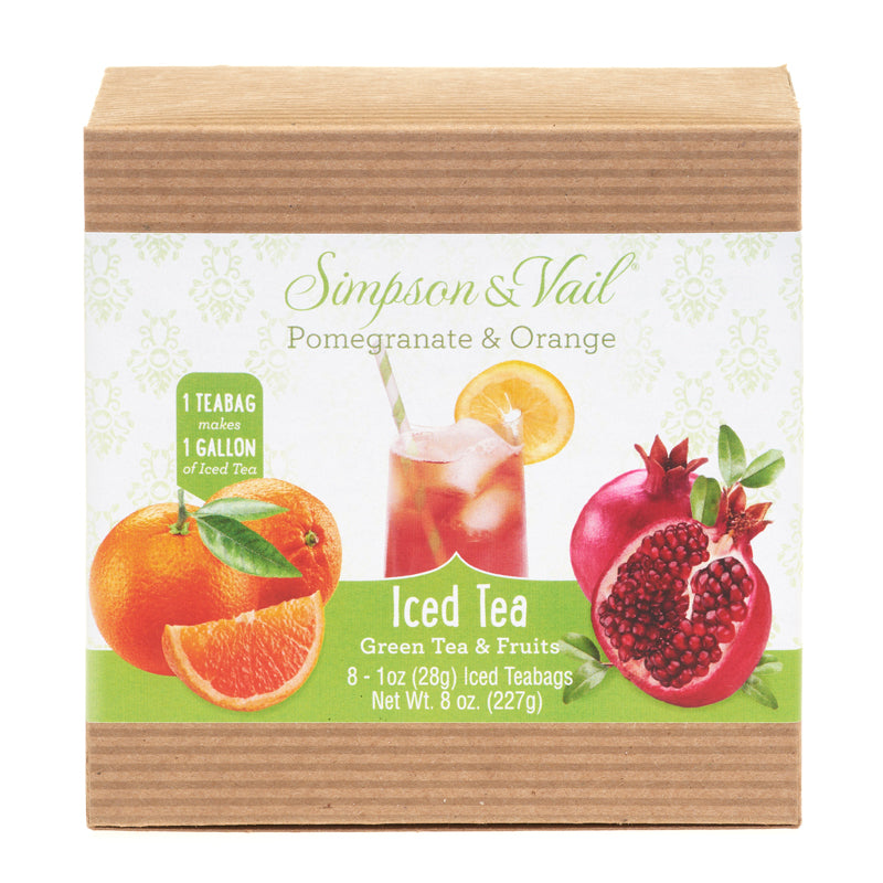 Pomegranate & Orange Iced Teabags Box