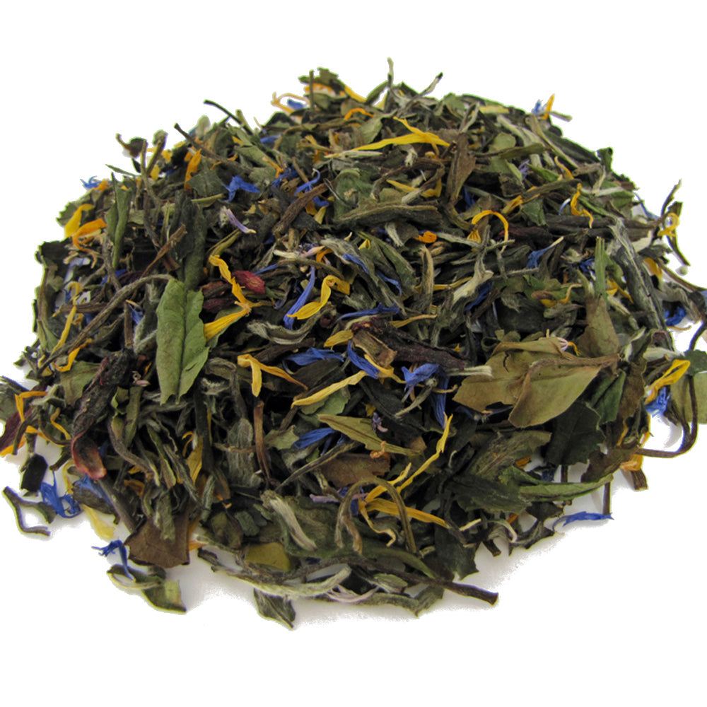 Strawberry Guava Tropical White Tea pile
