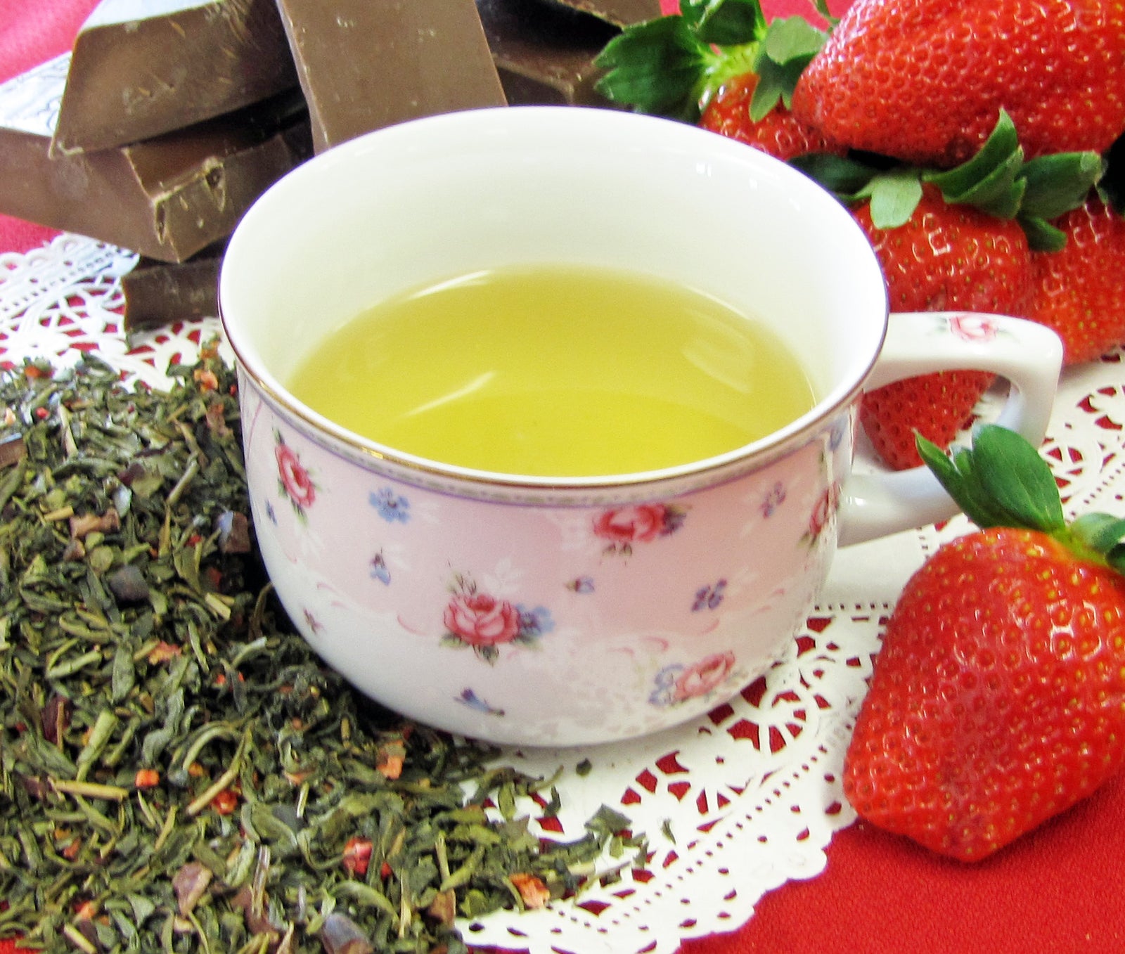 Creme de la Berry Green Tea