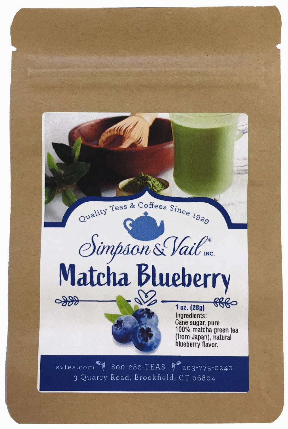 Matcha Blueberry Packet