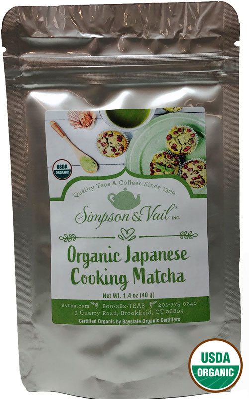 Organic Japanese Cooking Matcha Packaging 