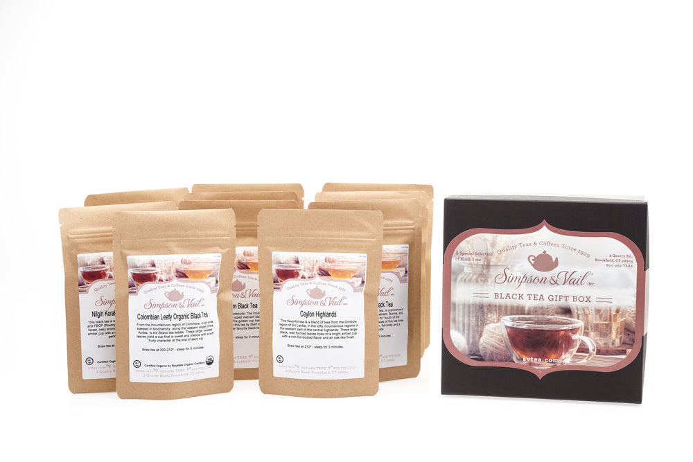 Black Teas Sampler Gift Set - 10 packages