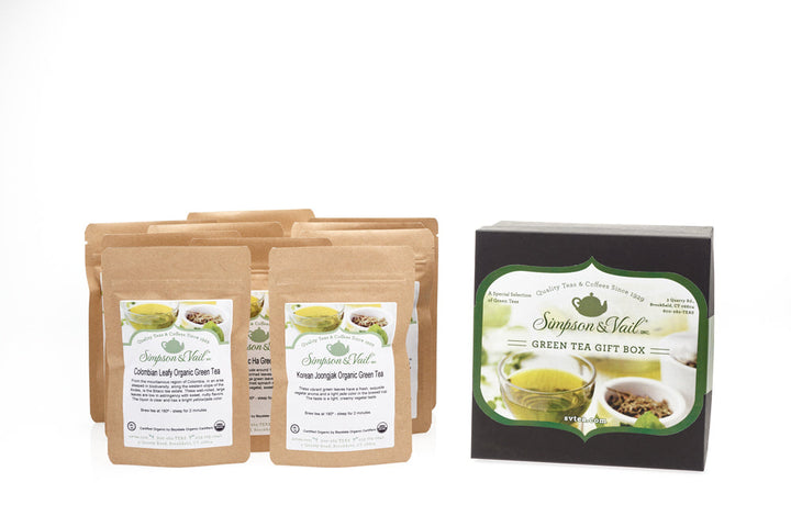 Green Teas Sampler Gift Set - 10 packages