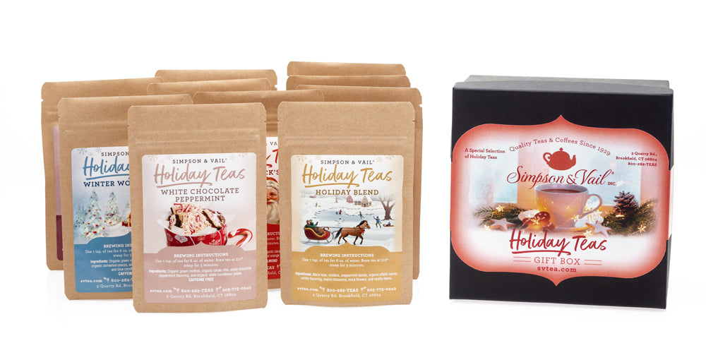 Holiday Tea Sampler Gift - 10 packages – Simpson & Vail