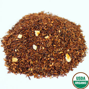 Tangerine Rooibos Herbal Tea Pile