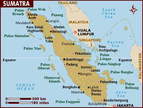 Sumatra map